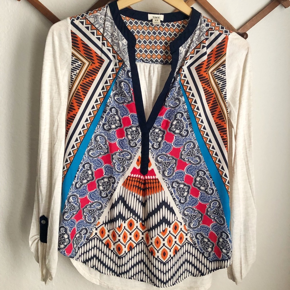 Anthropologie Tiny long sleeve top